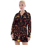 Year Of The Dragon Women s Long Sleeve Casual Dress