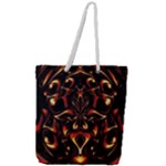 Year Of The Dragon Full Print Rope Handle Tote (Large)