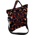 Year Of The Dragon Fold Over Handle Tote Bag