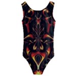 Year Of The Dragon Kids  Cut-Out Back One Piece Swimsuit