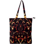 Year Of The Dragon Double Zip Up Tote Bag