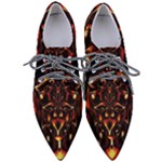 Year Of The Dragon Pointed Oxford Shoes