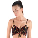 Year Of The Dragon Woven Tie Front Bralet