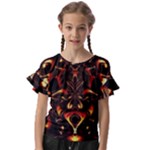 Year Of The Dragon Kids  Cut Out Flutter Sleeves