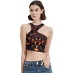 Year Of The Dragon Cut Out Top