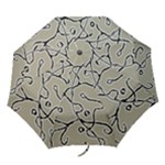 Sketchy abstract artistic print design Folding Umbrellas