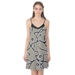 Sketchy abstract artistic print design Camis Nightgown 