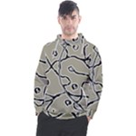 Sketchy abstract artistic print design Men s Pullover Hoodie