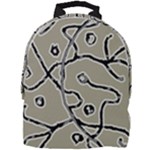 Sketchy abstract artistic print design Mini Full Print Backpack