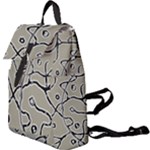 Sketchy abstract artistic print design Buckle Everyday Backpack