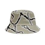 Sketchy abstract artistic print design Bucket Hat