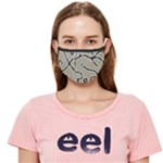 Sketchy abstract artistic print design Cloth Face Mask (Adult)