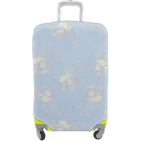 Bluey, Bluey merch, Bluey pattern, Bluey Bluey, bingo, Bluey design, bluey dog Luggage Cover (Large) from UrbanLoad.com
