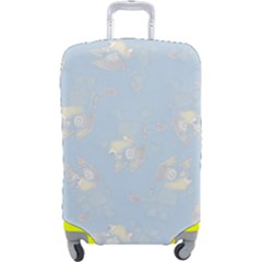 Bluey, Bluey merch, Bluey pattern, Bluey Bluey, bingo, Bluey design, bluey dog Luggage Cover (Large) from UrbanLoad.com