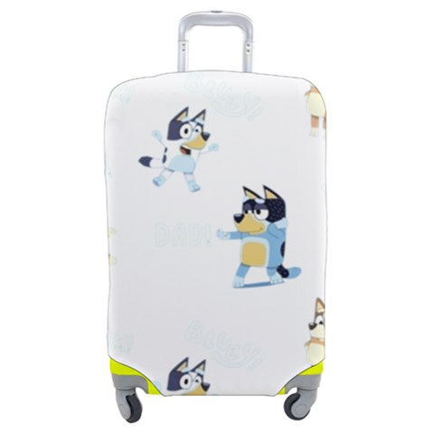 Bluey, Bluey merch, Bluey pattern, Bluey Bluey, bingo, Bluey design, bluey dog Luggage Cover (Medium) from UrbanLoad.com