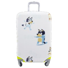 Bluey, Bluey merch, Bluey pattern, Bluey Bluey, bingo, Bluey design, bluey dog Luggage Cover (Medium) from UrbanLoad.com