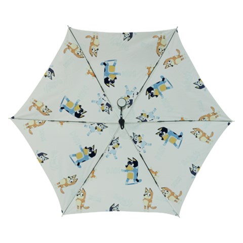 Bluey, Bluey merch, Bluey pattern, Bluey Bluey, bingo, Bluey design, bluey dog Automatic Folding Umbrella with Case (Small) from UrbanLoad.com