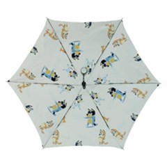 Bluey, Bluey merch, Bluey pattern, Bluey Bluey, bingo, Bluey design, bluey dog Automatic Folding Umbrella with Case (Small) from UrbanLoad.com