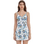 Bluey, Bluey merch, Bluey pattern, Bluey Bluey, bingo, Bluey design, bluey dog Body Wrap Sleeveless V-Neck Mini Dress Bluey, Bluey merch, Bluey pattern, Bluey Bluey, bingo, Bluey design, bluey dog Body Wrap Sleeveless V-Neck Mini Dress