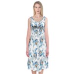 Bluey, Bluey merch, Bluey pattern, Bluey Bluey, bingo, Bluey design, bluey dog Midi Sleeveless Dress Bluey, Bluey merch, Bluey pattern, Bluey Bluey, bingo, Bluey design, bluey dog Midi Sleeveless Dress