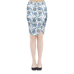 Bluey, Bluey merch, Bluey pattern, Bluey Bluey, bingo, Bluey design, bluey dog Midi Wrap Pencil Skirt from UrbanLoad.com