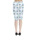 Midi Wrap Pencil Skirt 