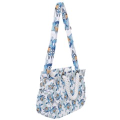 Rope Handles Shoulder Strap Bag 