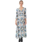 Bluey, Bluey merch, Bluey pattern, Bluey Bluey, bingo, Bluey design, bluey dog Button Up Boho Maxi Dress Bluey, Bluey merch, Bluey pattern, Bluey Bluey, bingo, Bluey design, bluey dog Button Up Boho Maxi Dress