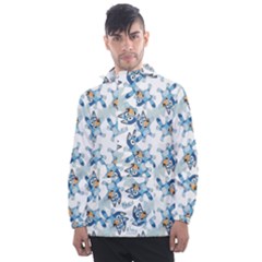 Men s Front Pocket Pullover Windbreaker 