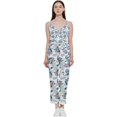 V-Neck Camisole Jumpsuit 