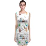 Bluey, Bluey merch, Bluey pattern, Bluey Bluey, bingo, Bluey design, bluey dog Classic Sleeveless Midi Dress Bluey, Bluey merch, Bluey pattern, Bluey Bluey, bingo, Bluey design, bluey dog Classic Sleeveless Midi Dress