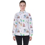 Bluey, Bluey merch, Bluey pattern, Bluey Bluey, bingo, Bluey design, bluey dog Women s High Neck Windbreaker Bluey, Bluey merch, Bluey pattern, Bluey Bluey, bingo, Bluey design, bluey dog Women s High Neck Windbreaker