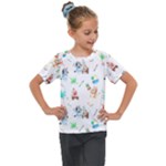 Bluey, Bluey merch, Bluey pattern, Bluey Bluey, bingo, Bluey design, bluey dog Kids Mesh Piece T-Shirt Bluey, Bluey merch, Bluey pattern, Bluey Bluey, bingo, Bluey design, bluey dog Kids Mesh Piece T-Shirt