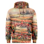 Tulips Field Tree Men s Core Hoodie