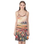 Tulips Field Tree Camis Nightgown 