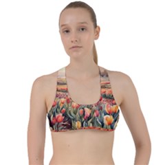 Criss Cross Racerback Sports Bra 