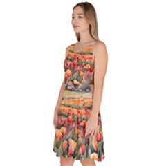 Knee Length Skater Dress With Pockets 