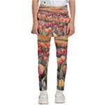 Tulips Field Tree Kids  Skirted Pants