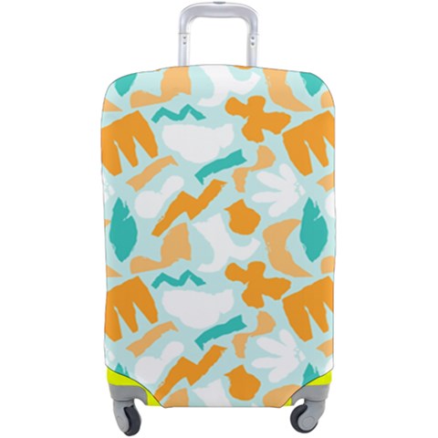 Design Pattern Seamless Tropical Luggage Cover (Large) from UrbanLoad.com