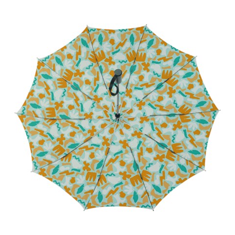 Design Pattern Seamless Tropical Automatic Folding Umbrella with Case (Large) from UrbanLoad.com