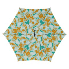 Design Pattern Seamless Tropical Automatic Folding Umbrella with Case (Small) from UrbanLoad.com