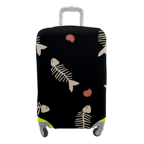 Pattern Design Seamless Fishbone Luggage Cover (Small) from UrbanLoad.com