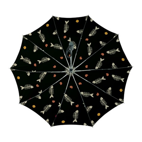 Pattern Design Seamless Fishbone Automatic Folding Umbrella with Case (Large) from UrbanLoad.com