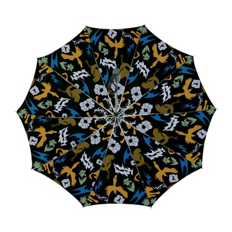Pattern Design Seamless Texture Automatic Folding Umbrella with Case (Large) from UrbanLoad.com