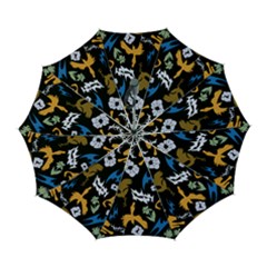 Pattern Design Seamless Texture Automatic Folding Umbrella with Case (Large) from UrbanLoad.com