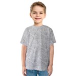 Light Grey Snake Kids  Sport Mesh T-Shirt