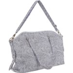 Light Grey Snake Canvas Crossbody Bag