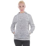 Light Grey Snake Women s Hooded Pullover