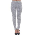 Light Grey Snake Lightweight Velour Leggings