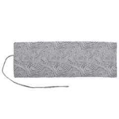 Light Grey Snake Roll Up Canvas Pencil Holder (M) from UrbanLoad.com